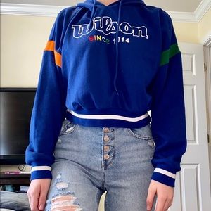 Wilson Cropped Sweatshirt